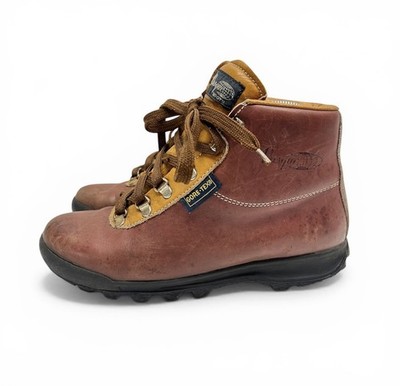 Vasque Sundowner Leather Hiking Boots Women 8 N Skywalk 7536 Gore Tex Made Italy