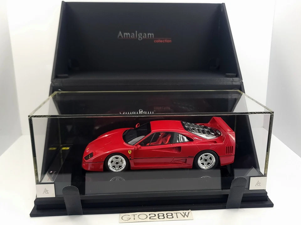 Amalgam 1:18 scale Ferrari F40 1987 Rosso Red (M5904) - Image 4 of 4