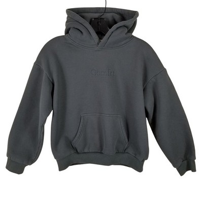 Comfrt Everyday Hoodie Dark Grey Charcoal Fleece Pullover Logo Women XL