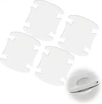 4PCS Transparent Waterproof Car Door Protector, Anti-Scratch Color: white-4pcs