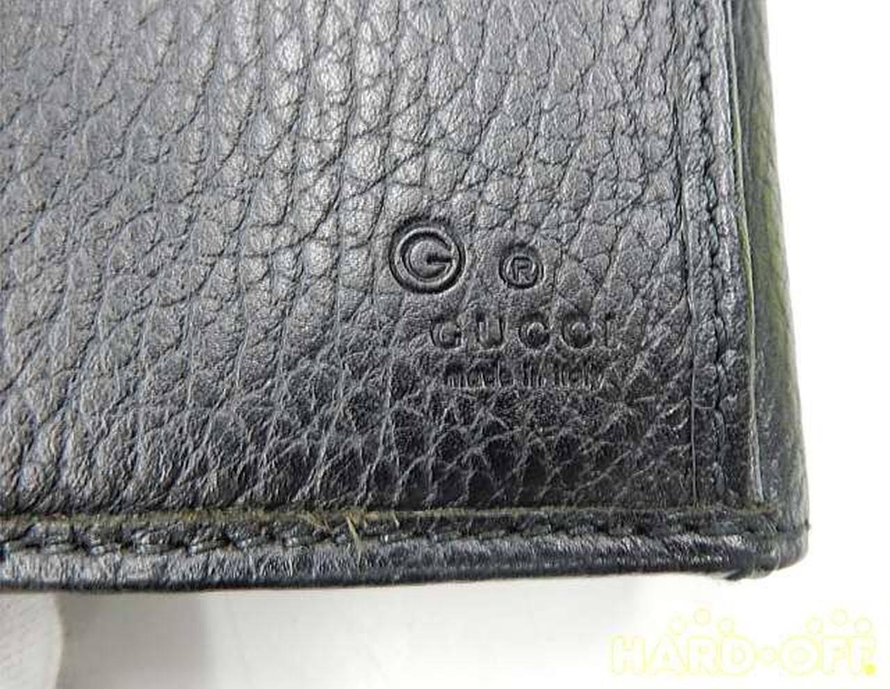 Gucci Soho Studs Leather Interlocking Wallet Used - image 4