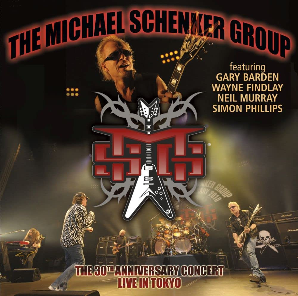 マイケル・シェンカー・グループ CD DVD付 ライブ アルバム MICHAEL SCHENKER GROUP Live In Tokyo 30th Anniversary JAPAN MF CD