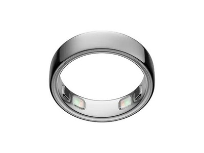 OURA Ring 5, Größe 9, Silber Smart