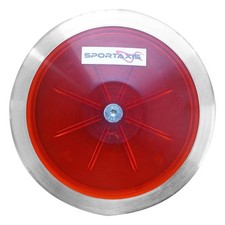 SPORTAXIS Transparent Discus Throw - 1 KG, 83 Rim Weight, Steel Rim - Ideal ...