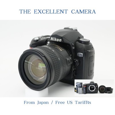 [Top MINT] Nikon D70 Digital SLR Camera AF-S 18-70mm F3.5-4.5 G ED DX Lens JAPAN