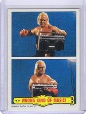 1985 Topps WWF Wrong Kind of Music! Hulk Hogan RC