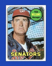 1969 Topps Set-Break #650 Ted Williams NR-MINT *GMCARDS*