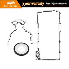Rear Main Seal Os30693r Oil Pan Gasket Bs40640 For Chevy Gmc 4.8 5.3 6.0 6.2l