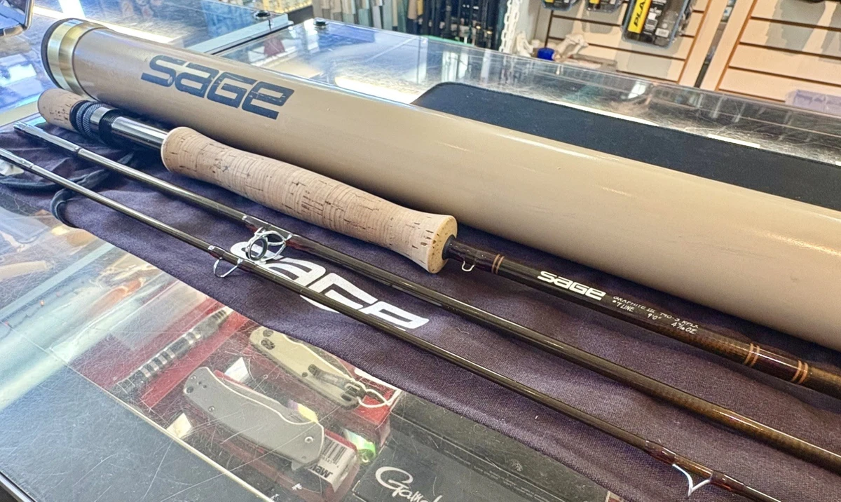 SAGE Graphite III Fly Rod 9'0 7wt - 790-3 RPLX - Used/Great