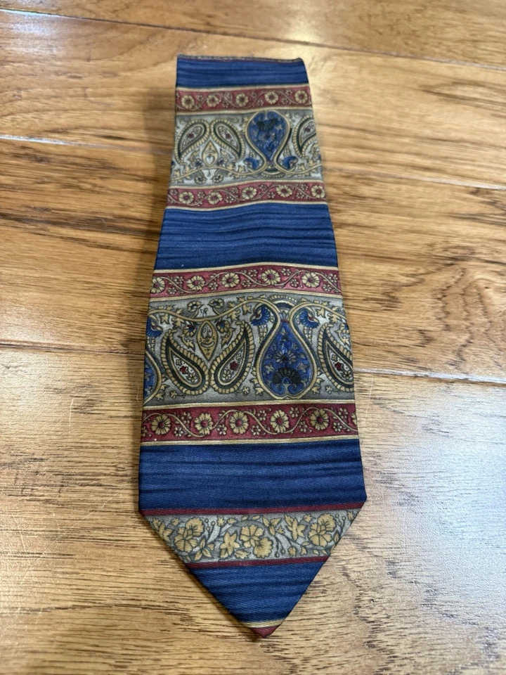 男式领带套装两条丝绸领带 Barrington 和 Ruffini — 第 2/4 张图片