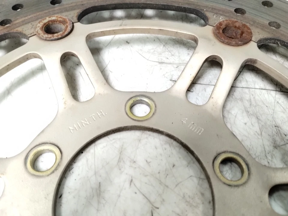 2001 Suzuki SV650 S Front Brake Rotors Left & Right Pair - Image 2 of 4