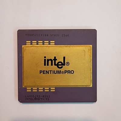 Intel Pentium Pro KB80521EX180 SY031 256K CPU Rare Vintage Processor WORKS