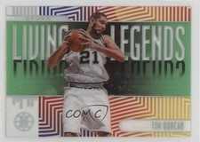 2019-20 Panini Illusions Living Legends Emerald Tim Duncan #9 HOF 10yu