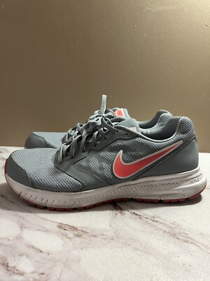 Nike Womens Downshifter 684765-004 Gray Running Shoes Sneakers Size 10
