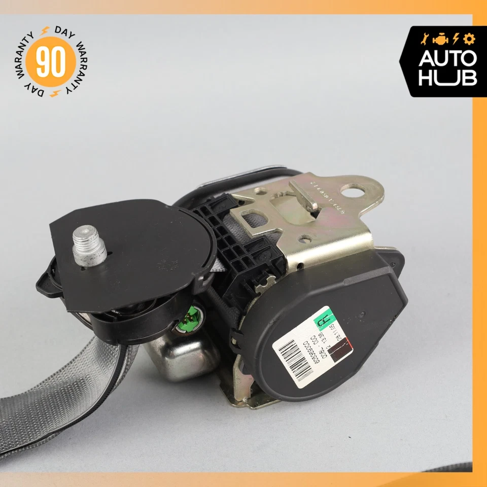 05-06 Cinturón de seguridad delantero derecho del lado del pasajero gris Mercedes W219 CLS500 E55 Foto 2 de 4
