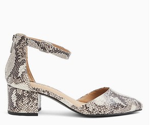 snakeskin heels size 11