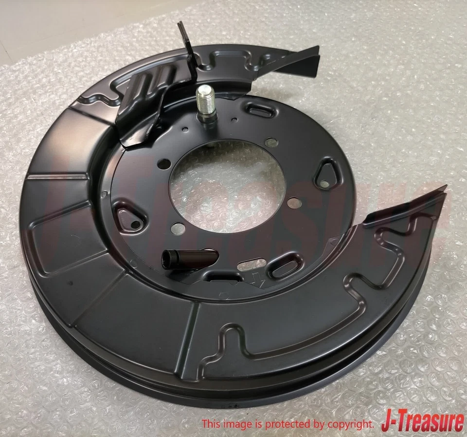 MITSUBISHI MONTERO SPORT K9#W 97-03 Genuine Rear Brake Backing Plate RH MB858534 - Image 4 of 4