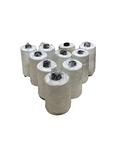 Thread for Bag Closer Sewing Machine Polyester Yarn Pack of 10 White US - Image 2 of 4