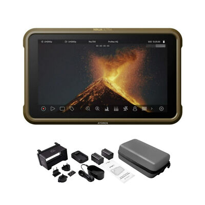 Atomos Ninja Ultra 52 4K HDMI Recording Monitor with Accessory Bundle
