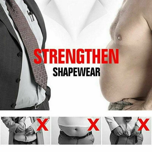 Camisa de compresión torácica ginecomastia para ocultar hombre boobs moobs moldeador hombres adelgazamiento - Imagen 10 de 27