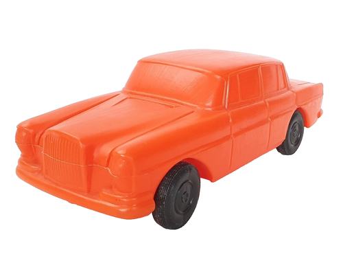 FD Italy 1:20 MERCEDES-BENZ 220 Blow Mold Plastic Model Car Red NM`70 TOP RARE - Picture 2 of 8