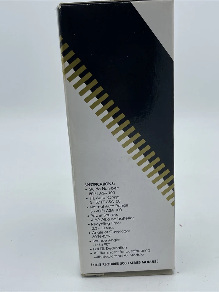 Vintage Promaster FTD 5200 Shoe Mount Flash for  Canon New Old Stock - Image 2 of 4