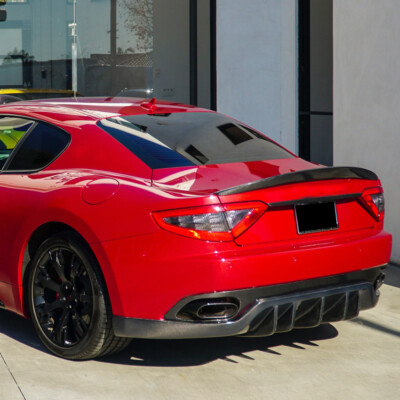Alerón Trasero De Fibra De Carbono Para Maserati GranTurismo Coupe (2008-2014)