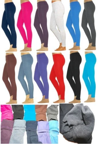 Thermo Children Girl Leggings Long Trousers Pants from Cotton