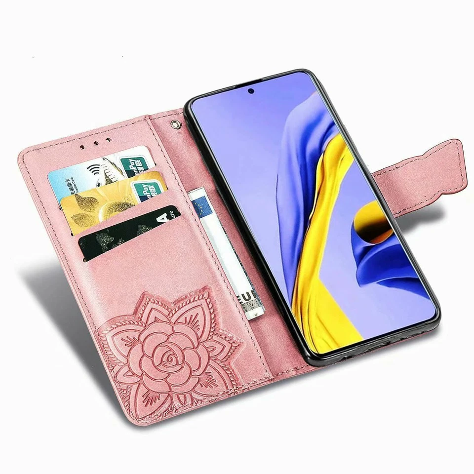 For HONOR 400 200 Magic 7 6 Pro Bling Butterfly Wallet Phone case + Glass film - Image 2 of 4