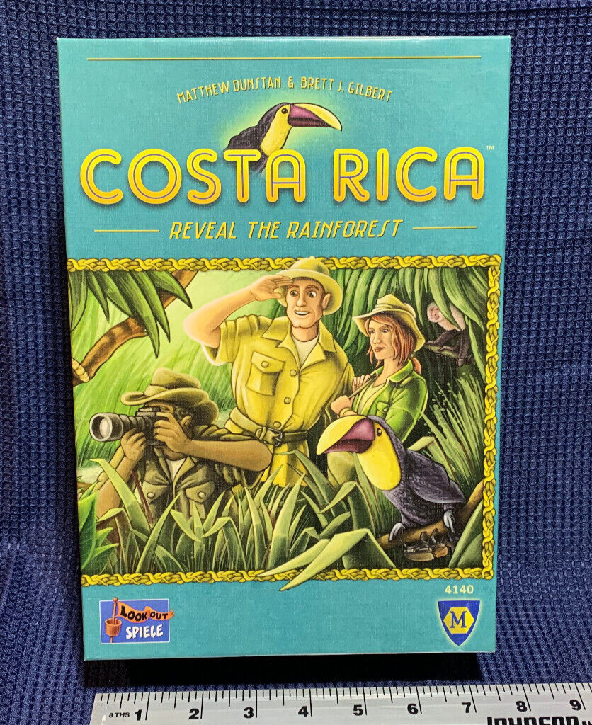 COSTA RICA BOARD GAME Mayfair Games 2016 OOP Strategy English & German Complete