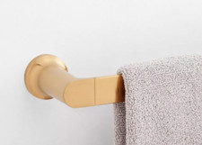Signature Hardware 482838 Berwyn 18-Inch Bathroom Towel Bar in Brushed Nickel