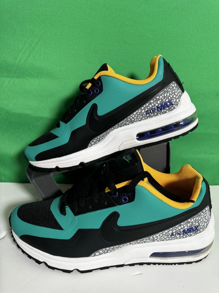 Nike Air Max Men\'s 9.5 LTD 3 Mod Safari Black Emerald Green Grey White Speckled Nike Air Max LTD 3 Mod Emerald Green for Sale | Authenticity  main image 3
