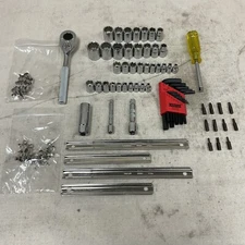 PROTO J47065 Socket Wrench Set 1/4"-3/8" Drive Size 65pcs (INCOMPLETE)