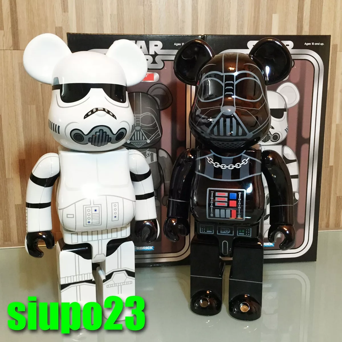 Bearbrick on sale darth vader