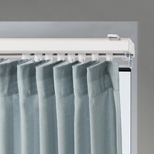 12-18ft Curtain Hanging Track System Track Kit with Hooks Mount NEW