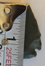 1 5/8" Stone Arrowhead Arrow Head History Unknown