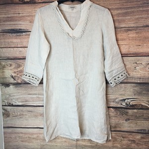 via signoria linen dress