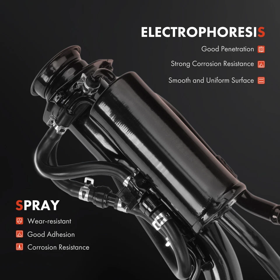 Tubo de cuello de llenado de tanque de gasolina de combustible para Mitsubishi Montero Sport 2001-2004 MR523082 Foto 3 de 4