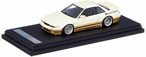 Ignition Model 1/43 IG1181 Rocket Bunny S13 V1 White/Gold | eBay