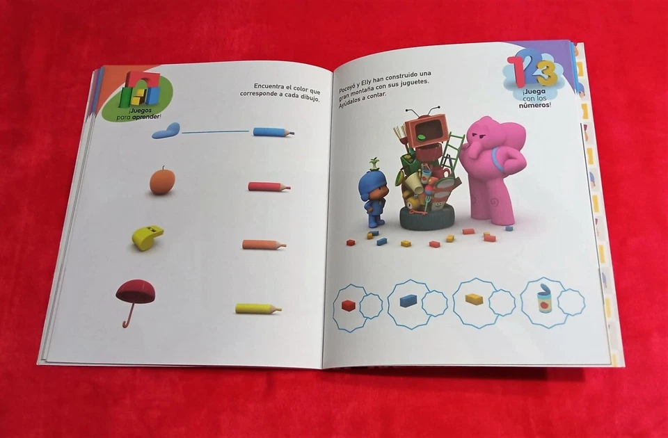 APRENDE CON POCOYO CUADERNO DE ACTIVIDADES - EDITORIAL PLANETA 2009 - COMO NUEVO - Imagen 4 de 4