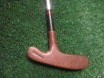 Golf Vintage Slazenger Golden Touch Brass Headed Putter All