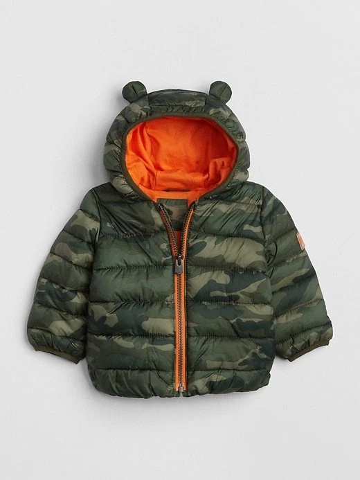 NWT GAP ColdControl Lite Critter Puffer Jacket