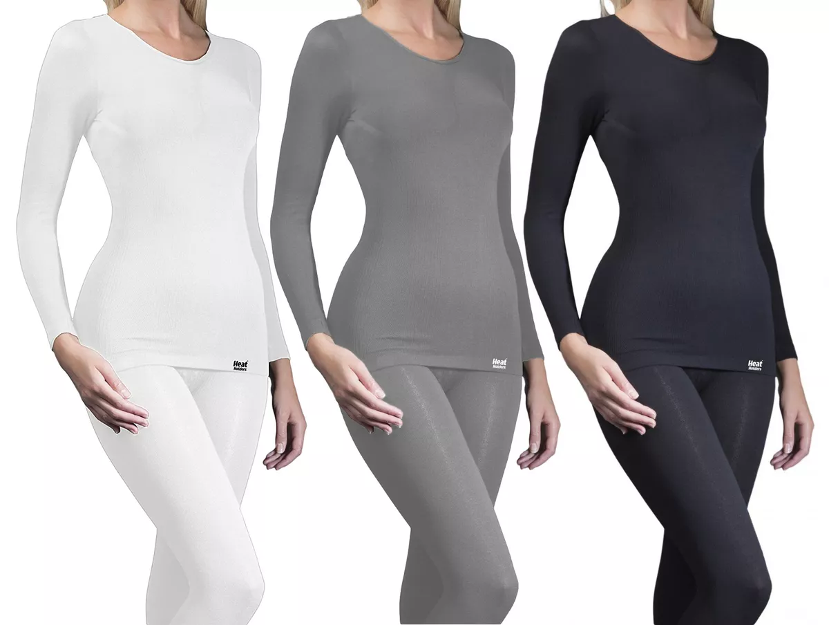 Heat Holders - Womens Winter Warm Long Sleeve Thermal Underwear