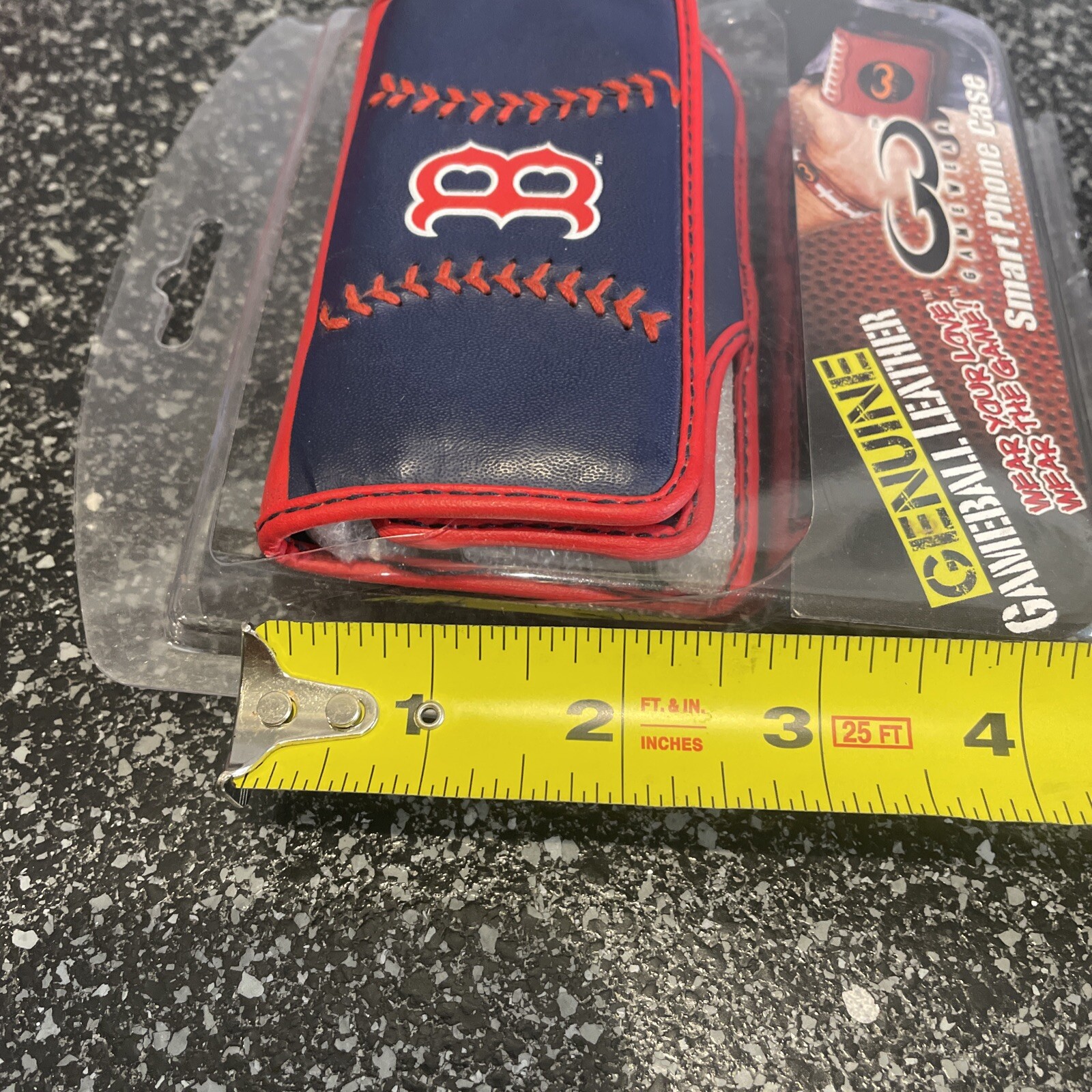 Boston Red Sox Gameball Leather Smart Phone Case For Smaller Phones Gamewear
