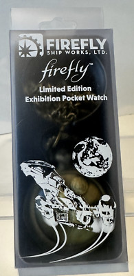 FIREFLY QMx Caliber SERENITY Pocket Watch LOOT CRATE Limited Edition NEW IN BOX