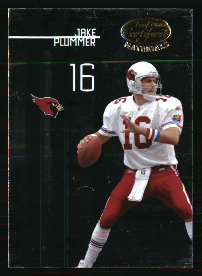 Jake Plummer 2005 Leaf Certified Materials #121 FOOTBALL Card