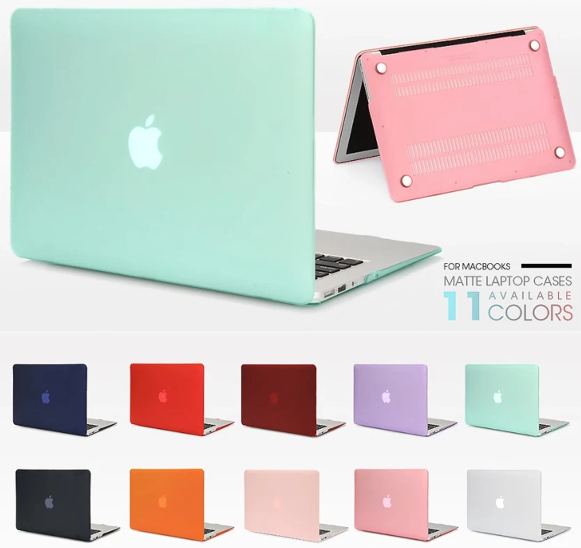 Coque transparente Clip-On, compatible avec MacBook Pro 13