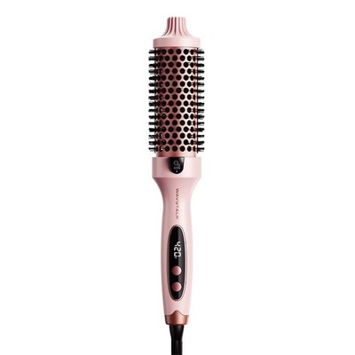 Wavytalk 206 Ionic Thermal Heated Curling Brush - Pink - 1.5