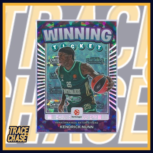 2025 Panini Contenders EuroLeague Basketball Kendrick Nunn #11