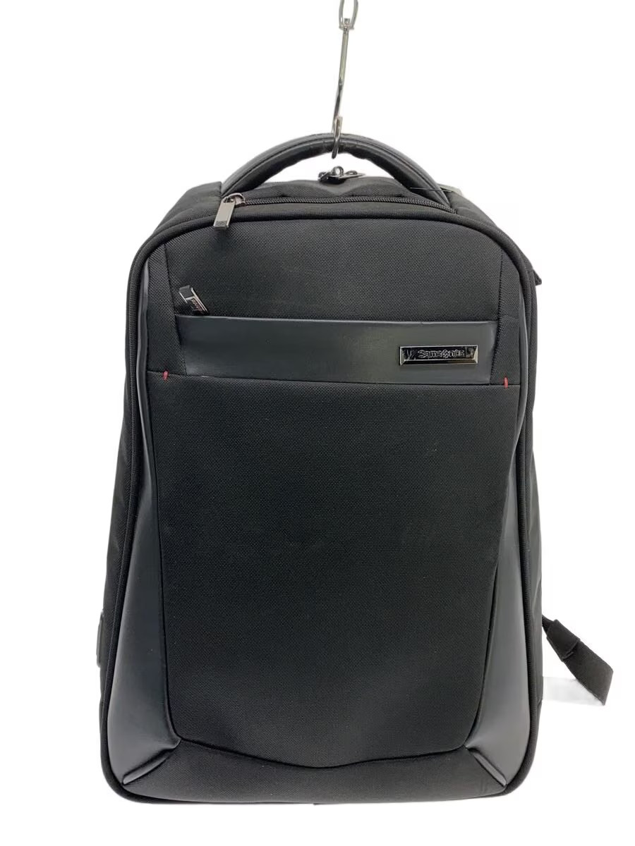 SAMSONITE Backpack Canvas Black Solid from Japan - image 2